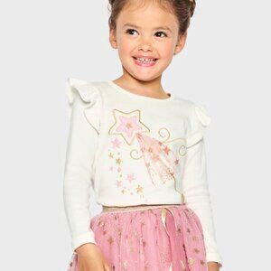 Gymboree Sugarplum Fairy top and tulle skirt set size 6